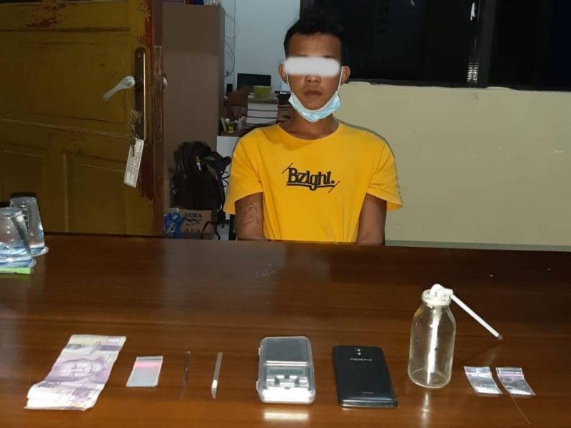 Hendak Ditangkap Polisi, Pemilik Sabu Lompat Jendela