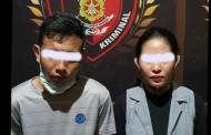 Terekam CCTV, Pasutri Curi Tas Berisi Barang Berharga