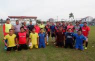 Tingkatkan Keakraban, Polres Seruyan dan PWI Gelar Laga Sepak Bola Persahabatan