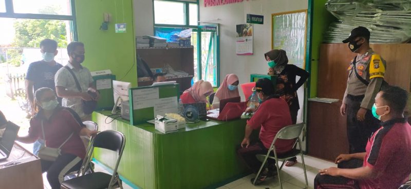 Dukung Program Pemerintah, Polisi Amankan Kegiatan Vaksinasi