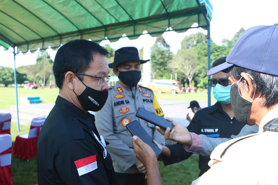 Polres Seruyan Laksanakan Apel Gelar Personel dan Sarpras