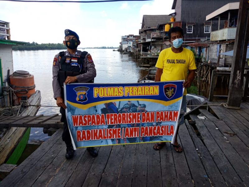 Satlantas Polres Seruyan  Imbau Masyarakat Selalu Terapkan Prokes