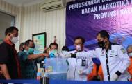 1,5 Kg Sabu Dimusnahkan, Hasil Pengungkapan Jaringan Narkoba Dikendalikan Napi Lapas