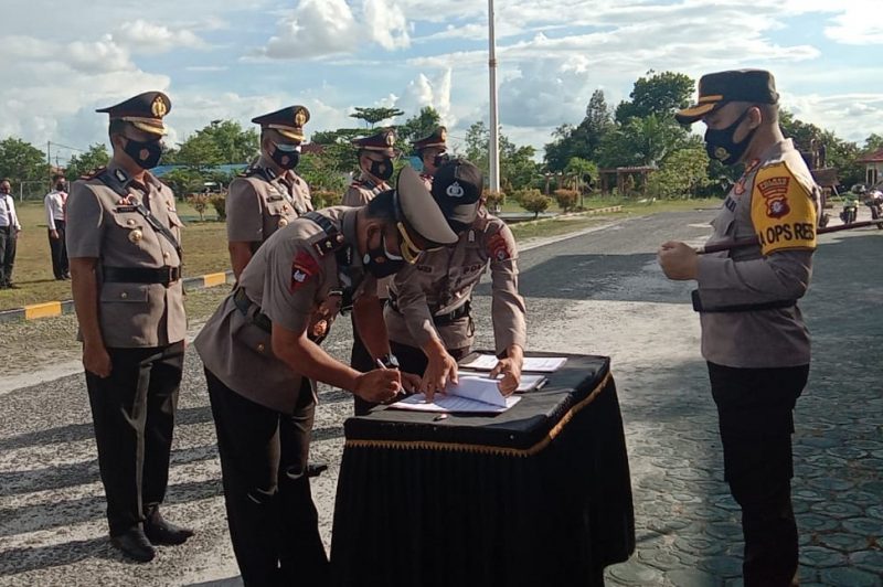 Wakapolda Kalteng Kunker ke Polres Sukamara