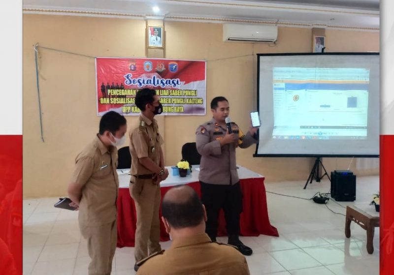 Polsek Murung Gencar Sampaikan Larangan Pungli