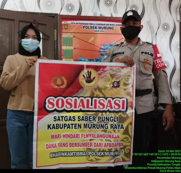 Beri Rasa Aman, Polsek Murung Gencar Patroli Malam