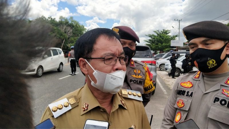 Kapolda Kalteng Cek Pos Pelayanan Lebaran di Katingan