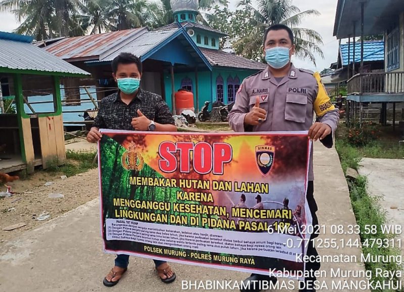 Berikan Edukasi dan Ajak Warga Cegah Karhutla