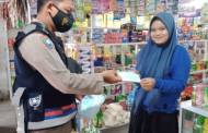 Sambangi Pedagang dan Ingatkan Prokes Covid-19