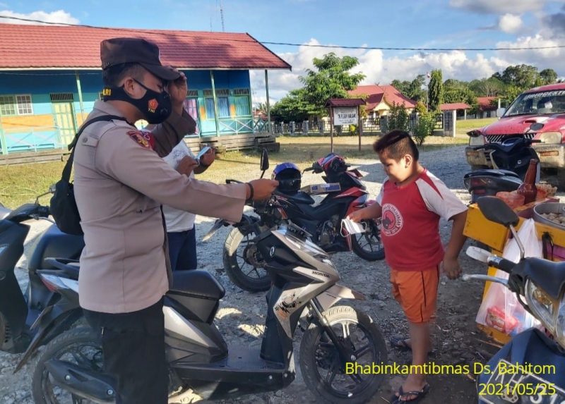 Stop Karhutla! Bripka Rodie Sampaikan Sosialisasi Karhutla