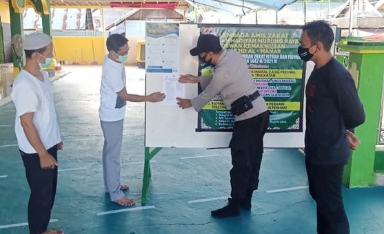 Warga di Bantaran Sungai Diimbau Patuhi Prokes Covid-19