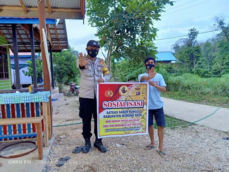 Berikan Sosialisasi kepada Warga Agar Disiplin Prokes Covid-19