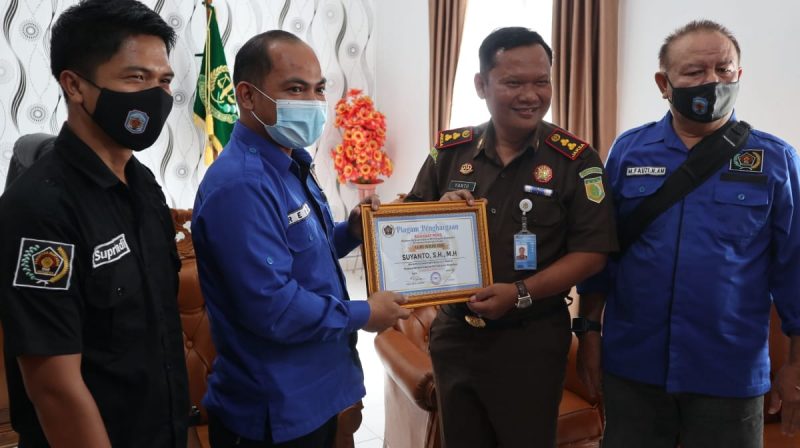 Sambangi Kejaksaan Negeri, PWI Murung Raya Tingkatkan Kemitraan