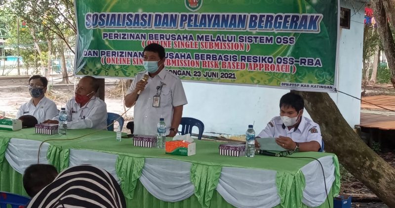Bhabinkamtibmas Muara Jaan Berikan Eduksi Saber Pungli
