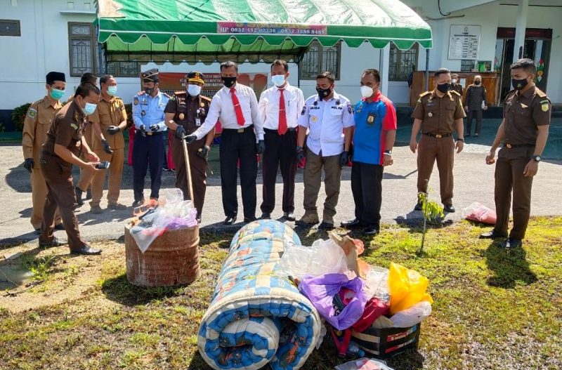 Tim Yustisi Gencar Berikan Imbauan Penerapan Prokes