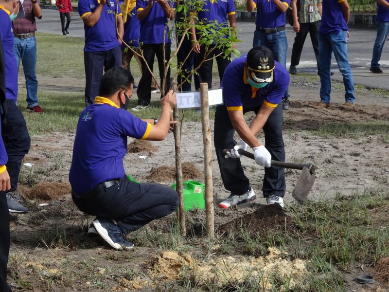 Kapolsek Murung Ikuti Rakor Percepatan Vaksinasi Covid-19