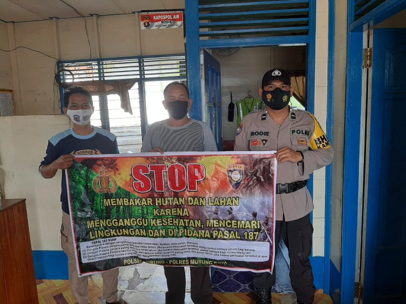 Bripka Risha Arif Yusuf Ajak Warga Patuhi Prokes Covid-19