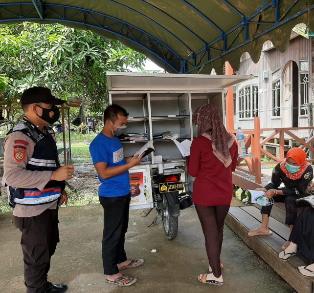 Personel Polsek Murung Amankan Salat Id Idul Adha