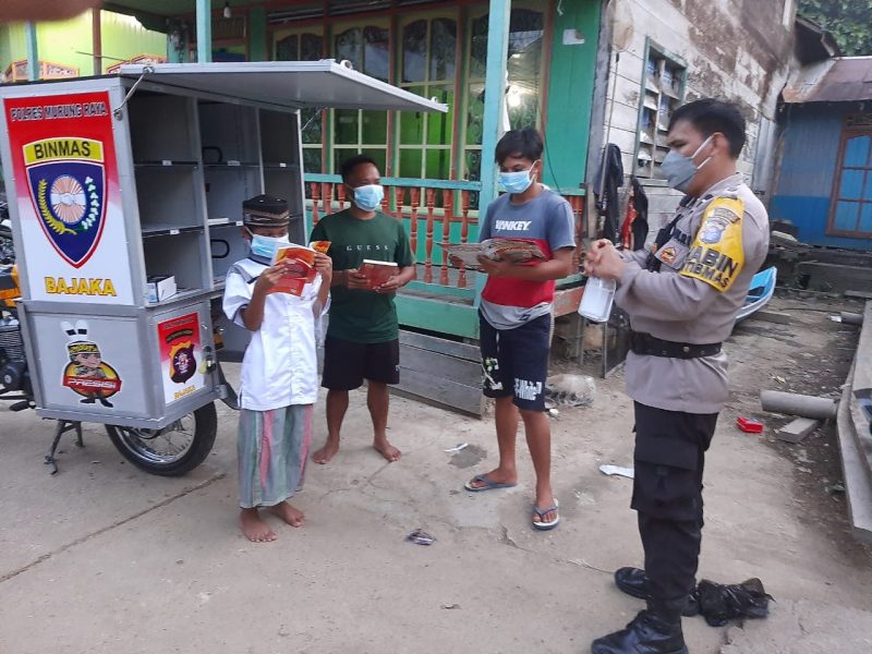 Aipda Rodie Gencar Sampaikan Imbauan Larangan Membakar Lahan