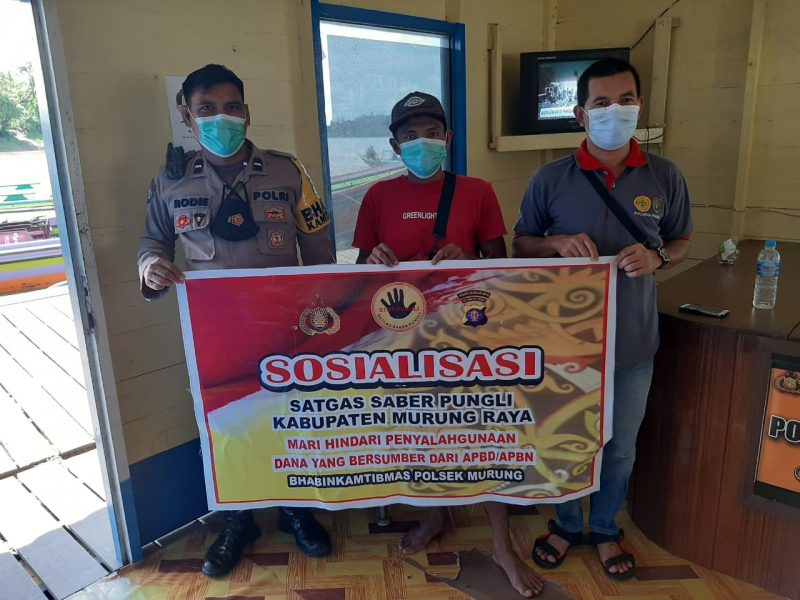 Aipda Rodie Berikan Sosialisasi Karhutla kepada Warga