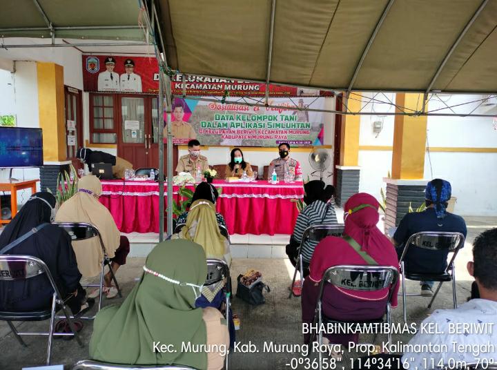 Bhabinkamtibmas Desa Batu Putih Sosialisasikan Saber Pungli