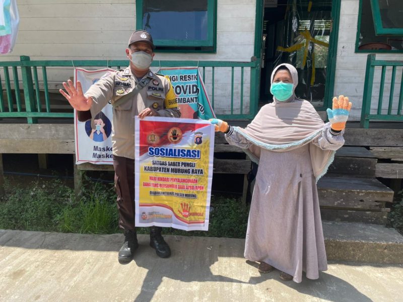 Aipda Rodie Imbau Warga untuk Taat Prokes