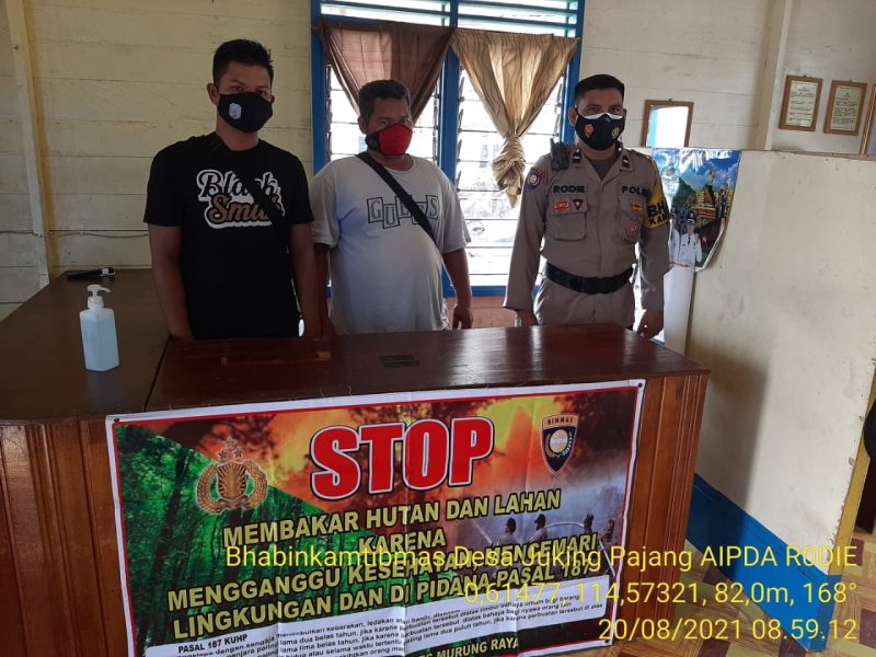Lagi, Aipda Rodie Berikan Sosialisasi Saber Pungli
