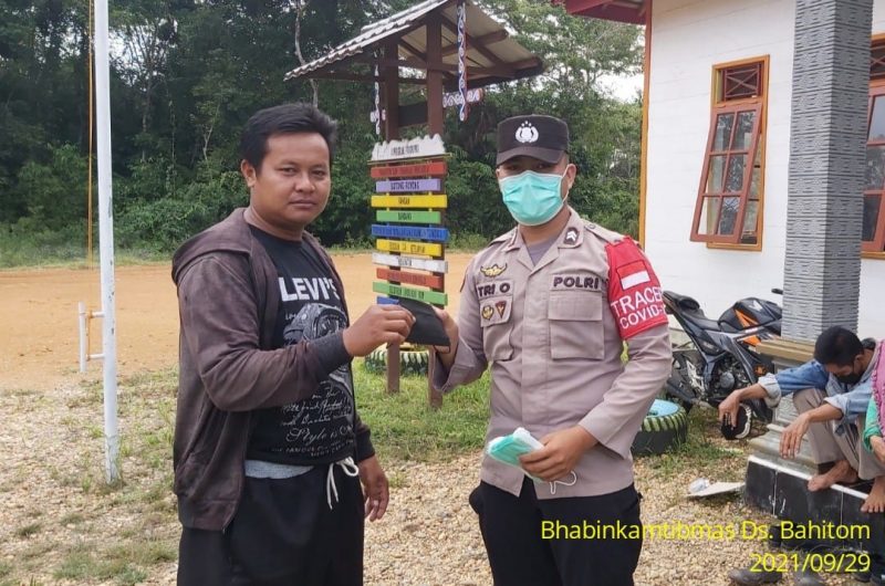 Aipda Rodie Berikan Imbauan Kamtibmas dan Sosialisasi Saber Pungli