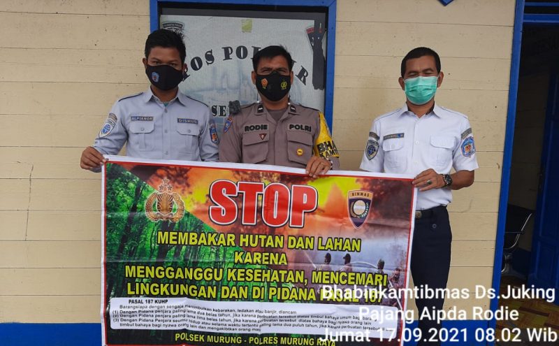 Jaga Lingkungan dengan Tidak Membakar Lahan