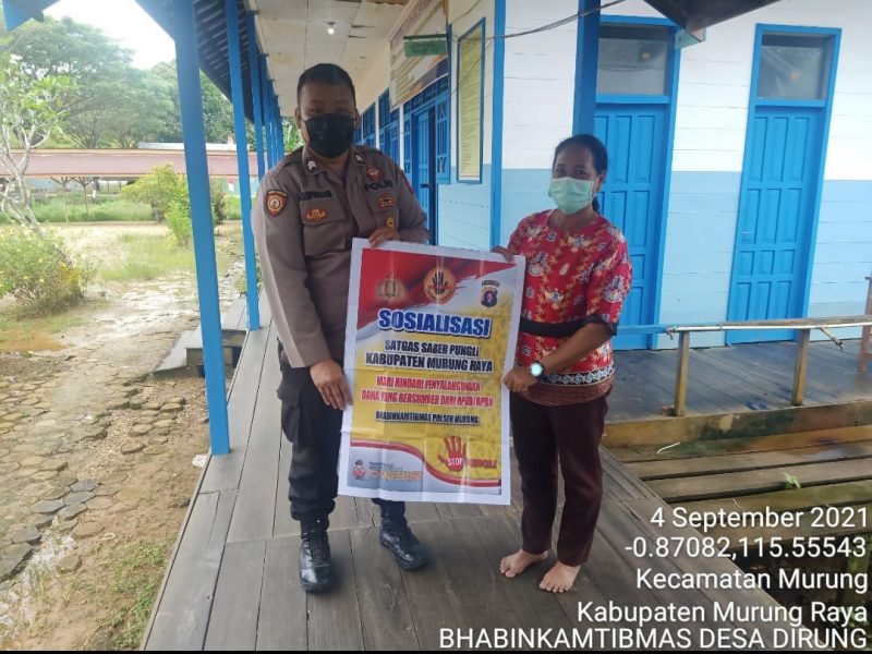 Briptu Yudistira Pandu Wanti-wanti Warga agar Tidak Bakar Lahan