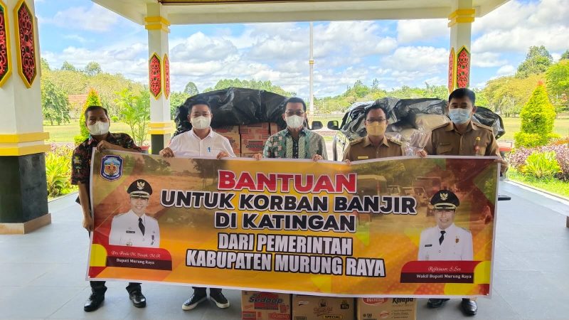 Program Peduli Dan Berbagi, REI Kalteng Dan Kalsel Bantu Korban banjir Katingan