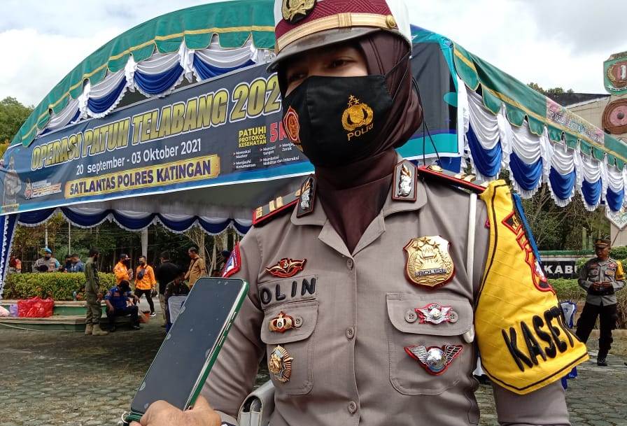 Jalan Kasongan - Kereng Pangi Rawan Kecelakaan, Pengendara Mesti Waspada