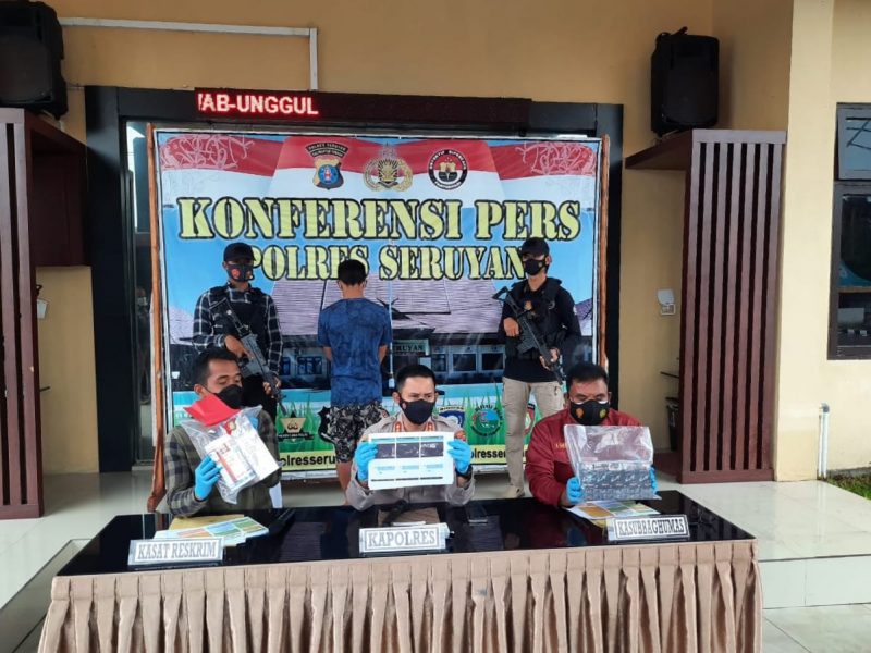 Disaksikan Tersangka, Sabu Seberat 24,52 Gram Dimusnahkan