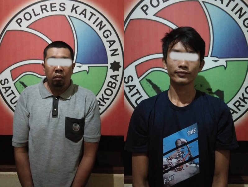 Mau Transaksi, Dua Terduga Pengedar Narkoba Diringkus di Tewang Rangkang