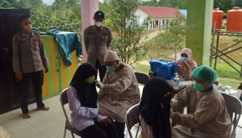 Tahanan di Mapolres Seruyan Wajib Gunakan Masker
