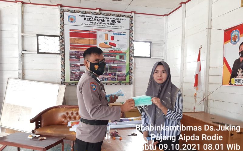 Aipda Rodie Ajak Warga Jangan Abaikan 5M