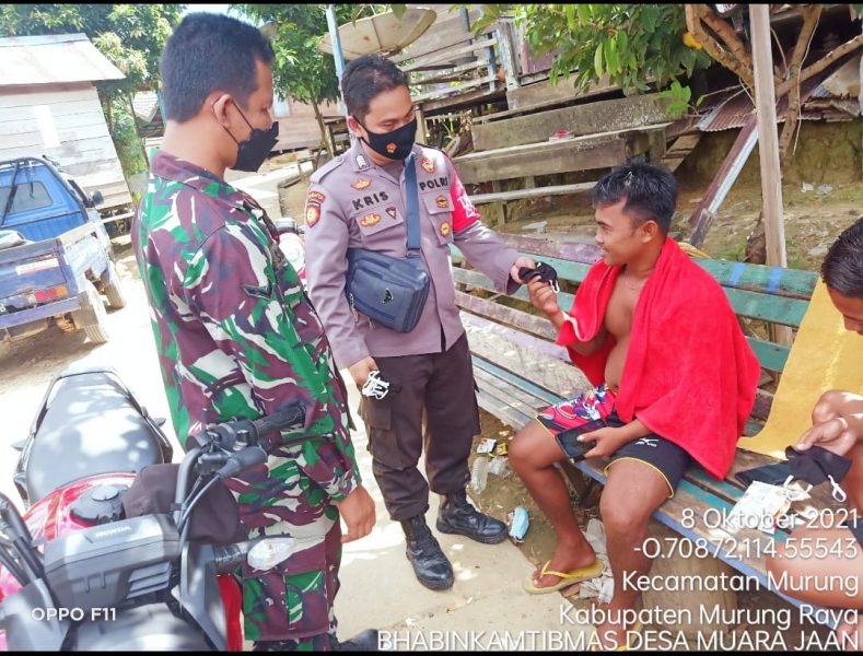 Bripka Kriswanto Ingatkan Warga Jangan Abaikan Prokes