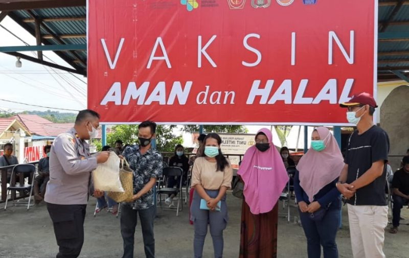 Aipda Rodie Terus Berikan Sosialisasi Prokes kepada Warga Binaan