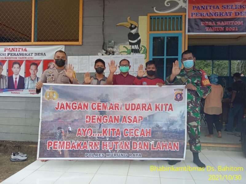 Aipda Rodie Berikan Imbauan Prokes Covid-19 di Kawasan Dermaga