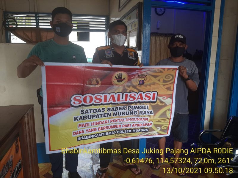 Bripka Risha Arif Yusuf Ajak Warga Tolak Praktik Pungli