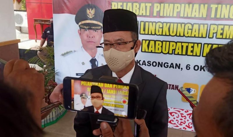 Terpilih Aklamasi, Yulhaidir Kembali Jabat Ketua DAD Seruyan Periode 2021-2026
