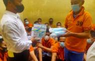 Tahanan di Mapolres Seruyan Wajib Gunakan Masker
