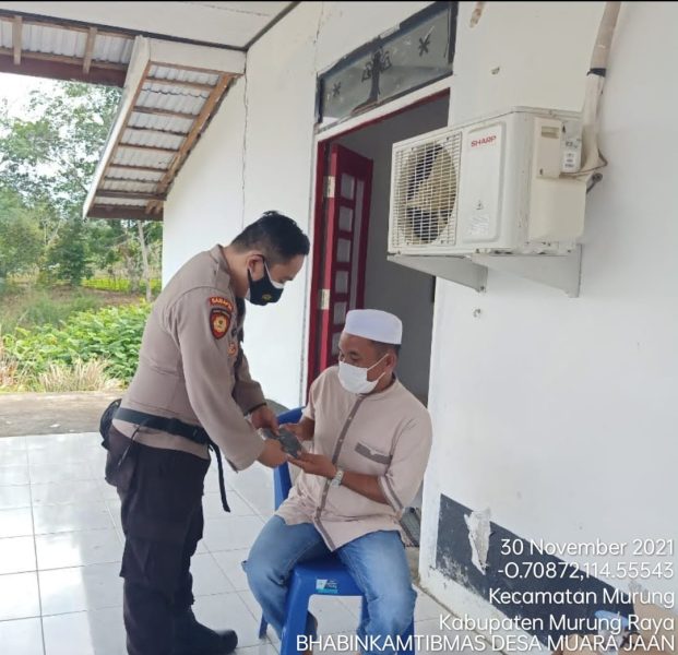 Binda Kalteng Layani Vaksinasi Bagi Pelajar dan Masyarakat di Sukamara