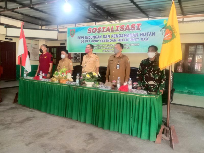 Cegah Kerusakan Sedini Mungkin, Dishut Gelar Sosialisasi Perlindungan dan Pengamanan Hutan