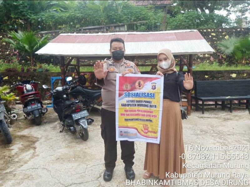 Bripka Akhmad Kholil Ajak Warga Cegah dan Berantas Pungli