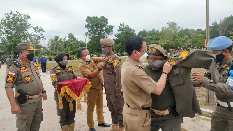 Tiga Titik di Ruas Jalan Arah Kasongan-Kereng Pangi Rusak Akibat Banjir