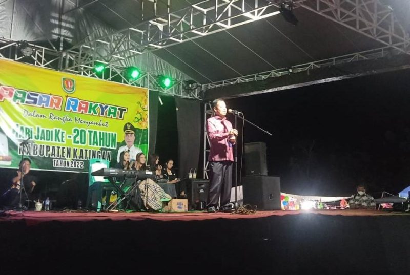 Pasar Rakyat dan Hiburan Meriahkan Peringatan Hari Jadi Kabupaten Katingan ke-20