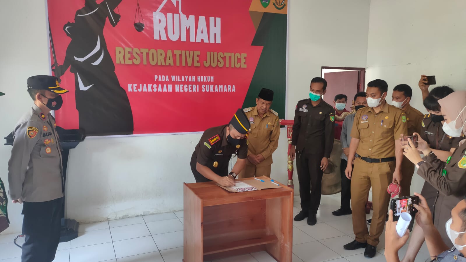 Wabup Resmikan Rumah RJ, Bantu Selesaikan Masalah Pidana
