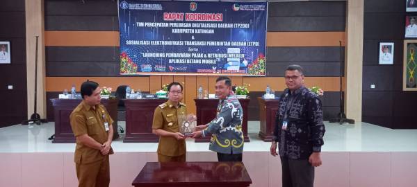 Pembayaran Pajak dan Retribusi Melalui Aplikasi Betang Mobile Dilauncing
