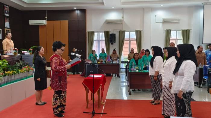 Bunda PAUD Desa dan Kelurahan se-Kabupaten Katingan Dikukuhkan